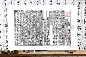 紫云先生增修校正押韵释疑 宋刻本